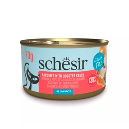 Schesir cat grill lata filete sardinas con salsa bogavante 70g