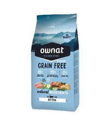 Ownat Grain Free Primer kitten gato