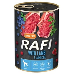 RAFI dog cordero y arandanos 400gr.