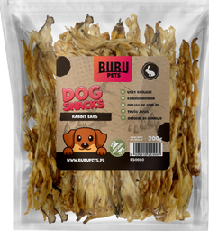 Orejas de conejo con pelo 300g Bubu