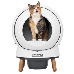 Arenero autolimpiable para gatos Petsafe Smartspin