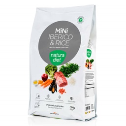 Natura Diet Pienso de Ibérico para Perros Mini 3Kg
